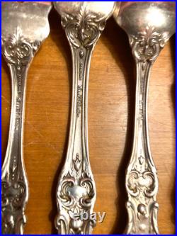 4 Pc Place Setting Reed & Barton Francis I Sterling Silver