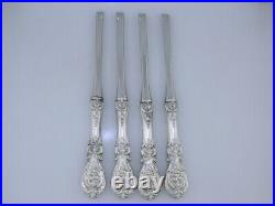 4 Rare Sterling Silver REED & BARTON Lobster Picks FRANCIS I no mono