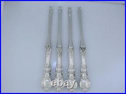 4 Rare Sterling Silver REED & BARTON Lobster Picks FRANCIS I no mono