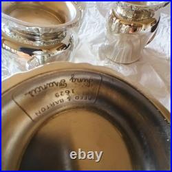 4 Reed & Barton 1629 King Francis Punch Cups Rare Gold Lined (22 available)