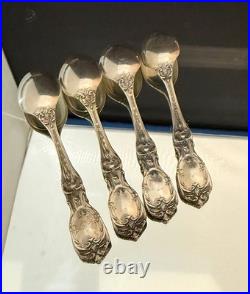 4 Reed & Barton Francis I Demitasse Spoons