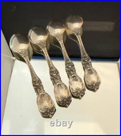 4 Reed & Barton Francis I Demitasse Spoons