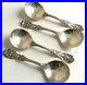 (4) Reed & Barton Francis I Sterling 6 CREAM SOUP SPOONs No Monogram Old Mark