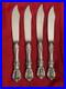 4 Reed & Barton Francis I Sterling Fish Knives