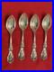 4 Reed & Barton Francis I Sterling Grapefruit Spoons