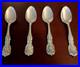 4 Reed & Barton Francis I Sterling Silver Teaspoons 6 inch No Monogram