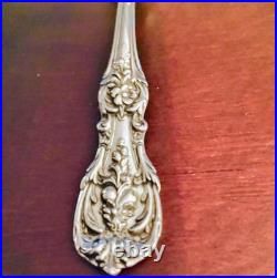 4 Reed & Barton Francis I Sterling Silver Teaspoons 6 inch No Monogram
