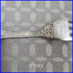 4 Sterling REED & BARTON Luncheon Forks FRANCIS I old mark pat 1907 no mono