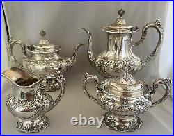 4 pc Tea & Coffee Service. Reed & Barton Francis I Sterling Silver. No Monograms