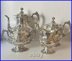 4 pc Tea & Coffee Service. Reed & Barton Francis I Sterling Silver. No Monograms