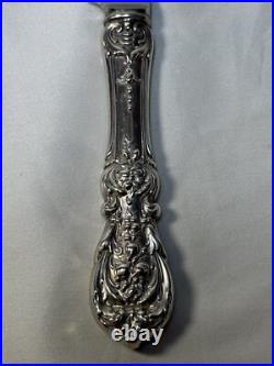 (5) Reed & Barton Beveled 9 5/8 FRANCIS I STERLING SILVER KNIVES withMono