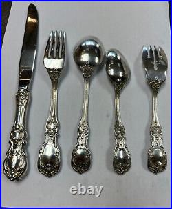 5 piece FRANCIS 1 Reed & Barton Sterling Silver Place Setting 4 SETS AVAILABLE
