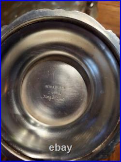 5Pcs- King Francis by Reed & Barton, Silverplate Tea / Coffee Set- READ. READ