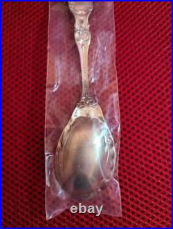 6 1/2 Rare Sterling Silver Oyster Spoon Francis I by Reed & Barton Sealed pack