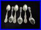 (6) Reed & Barton 4.25’FRANCIS I’ Sterling DEMITASSE SPOONS No Mono Multiples