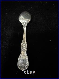 (6) Reed & Barton 4.25'FRANCIS I' Sterling DEMITASSE SPOONS No Mono Multiples