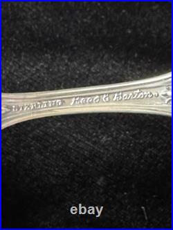(6) Reed & Barton 4.25'FRANCIS I' Sterling DEMITASSE SPOONS No Mono Multiples