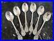6 Reed & Barton 6 5/8 Oval Soup Spoon Francis I Sterling Silver Flatware Set