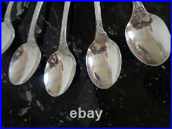 6 Reed & Barton 6 5/8 Oval Soup Spoon Francis I Sterling Silver Flatware Set