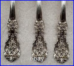 6 Reed & Barton Francis I First Old Pattern Sterling Silver 7 Dinner Forks