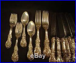 64-pc Reed & Barton Francis I Sterling Silver Dinner Service (service For 8+)