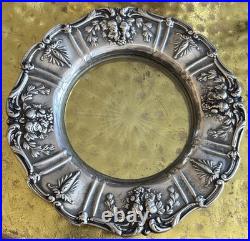 7 Rare Vintage Reed & Barton Francis I X567 Sterling Silver Lemon Serving Plate