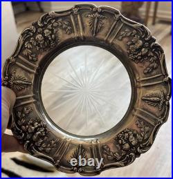 7 Rare Vintage Reed & Barton Francis I X567 Sterling Silver Lemon Serving Plate