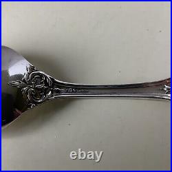 8-3/8 Reed & Barton Francis I Sterling Old Hallmarks Pierced Serving Spoon