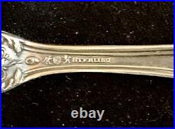 8 Early Francis the First Sterling Demitasse Spoons by Reed & Barton #54