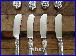 8 Lot Francis I by Reed & Barton Sterling Silver Butter Knife 6.25 EUC No Mono