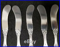 8 Reed & Barton Francis 1st Sterling Silver Butter Pats withmono