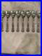 8 Reed & Barton Francis I ORIGINAL Ice Cream Forks Sterling No Mono