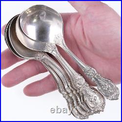 8 Reed and Barton Francis 1 Sterling Silverware 5 7/8 Round Bowl Soup Spoon C