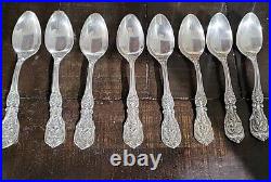 8 Tea Spoon Reed&barton Francis I Sterling Silver Flatware Set See Images