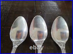 8 Tea Spoon Reed&barton Francis I Sterling Silver Flatware Set See Images