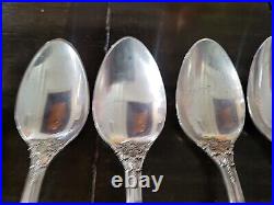 8 Tea Spoon Reed&barton Francis I Sterling Silver Flatware Set See Images