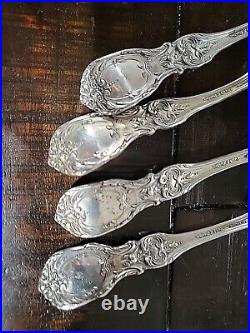 8 Tea Spoon Reed&barton Francis I Sterling Silver Flatware Set See Images