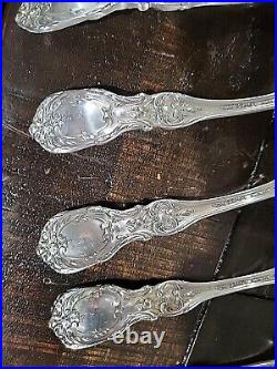 8 Tea Spoon Reed&barton Francis I Sterling Silver Flatware Set See Images