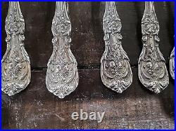 8 Tea Spoon Reed&barton Francis I Sterling Silver Flatware Set See Images