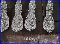 8 Tea Spoon Reed&barton Francis I Sterling Silver Flatware Set See Images