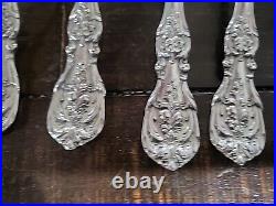 8 Tea Spoon Reed&barton Francis I Sterling Silver Flatware Set See Images