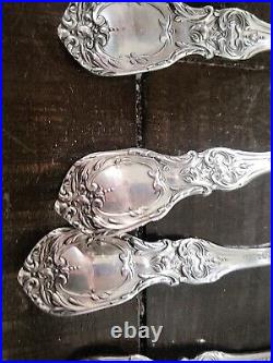 8 Tea Spoon Reed&barton Francis I Sterling Silver Flatware Set See Images