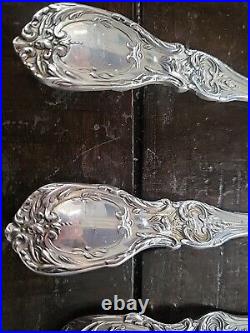 8 Tea Spoon Reed&barton Francis I Sterling Silver Flatware Set See Images