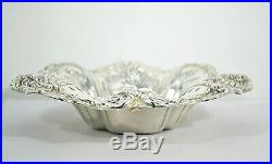 #8811- Reed & Barton Francis I Sterling 8 Bowl X569 Chased Grapes Vines Leave
