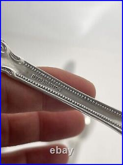 9 Reed & Barton King Francis Flatware Piece Silver plated Forks Spoon serving