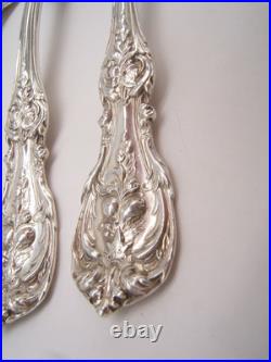 9 Reed & Barton Sterling Silver Salad Fork Francis 1