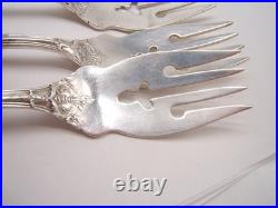 9 Reed & Barton Sterling Silver Salad Fork Francis 1