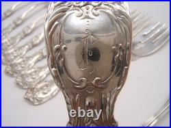 9 Reed & Barton Sterling Silver Salad Fork Francis 1