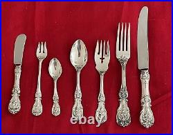 96 PIECES DINNER SIZE REED AND BARTON FRANCIS 1st STERLING SET FOR 12