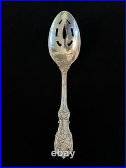 96g Heavyweight Reed & Barton Francis 1st Sterling Slotted Spoon 1907-early 40's 96g Heavyweight Reed & Barton Francis 1st Sterling Slotted Spoon 1907-early 40's